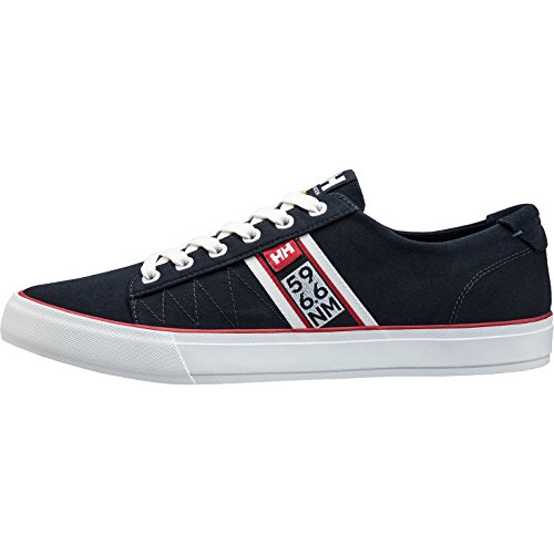 Helly Hansen Salt F-1, Zapatillas para Hombre, Azul (Navy/Off White/Flag Red 597), 43 EU