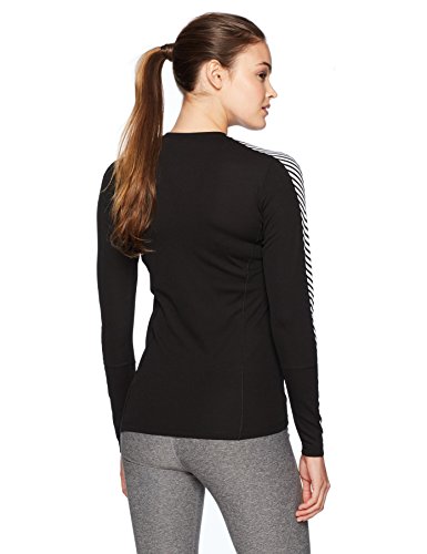 Helly Hansen W Lifa Crew, camiseta de deporte interior para dama, con mangas largas a rayas, tejido ultraligero de Lifa 100% Helly Hansen W Lifa Crew, camiseta de deporte interior para dama, con mangas largas a rayas, tejido ultraligero de Lifa 100%