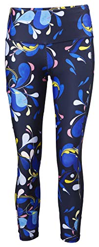 Helly Hansen W Verglas 7/8 Tights Leggings, Mujer, Sling Navy Print, L Helly Hansen W Verglas 7/8 Tights Leggings, Mujer, Sling Navy Print, L
