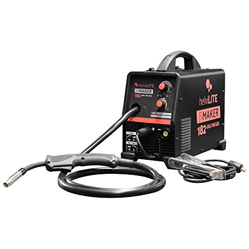 Helvilite 99820049 - Soldadora inverter de hilo FilMaker 182, negro, talla única Helvilite 99820049 - Soldadora inverter de hilo FilMaker 182, negro, talla única