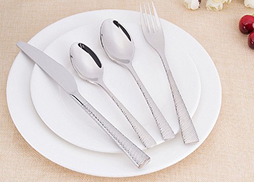 HENGRUI Acero Inoxidable 18/10 Cuchillo de Cena,12pcs HENGRUI Acero Inoxidable 18/10 Cuchillo de Cena,12pcs