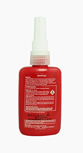 Henkel Loctite 641 - Compuesto de retención - Fuerza media - Fácil de desmontar - Ajuste del rodamiento - 50 ml de pegamento Henkel Loctite 641 - Compuesto de retención - Fuerza media - Fácil de desmontar - Ajuste del rodamiento - 50 ml de pegamento