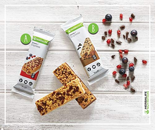 Herbalife - Proteina en Barritas Express Chocolate 7 x 56 g Herbalife - Proteina en Barritas Express Chocolate 7 x 56 g