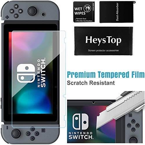 HEYSTOP Nintendo Switch Accesorio, Nintendo Switch Funda Funda de Transporte para Nintendo Switch Nintendo Switch Protector de Pantalla Apretones de Pulgar