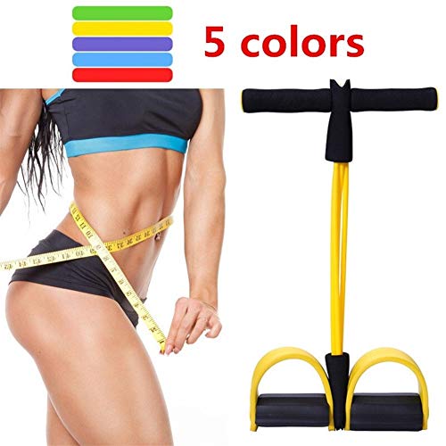 HGWZLQ 4 Tubo Fuerte Resistencia De La Aptitud Bandas De Látex Pedal del Pie Ejercitador Tire Cuerdas De Yoga Deportes Pilates Fitness Equipo De Adelgazamiento Gym (Color : Purple) HGWZLQ 4 Tubo Fuerte Resistencia De La Aptitud Bandas De Látex Pedal del Pie Ejercitador Tire Cuerdas De Yoga Deportes Pilates Fitness Equipo De Adelgazamiento Gym (Color : Purple)