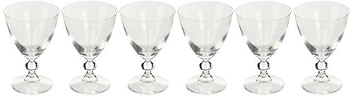 H&H Splendor Juego Copas para Agua, Vidrio, Transparente, 25 cl, 6 Piezas H&H Splendor Juego Copas para Agua, Vidrio, Transparente, 25 cl, 6 Piezas