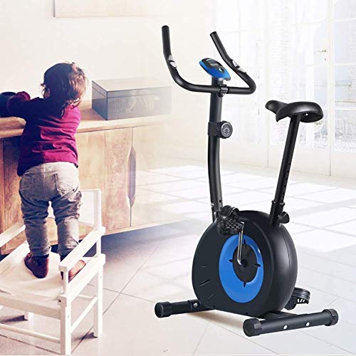 HHJJ Máquina elíptica, 8 Speed Resistencia AJUSTEMEN Cardio Entrenamiento Inicio Gimnasio Air Walker, Equipos de Fitness + Pantalla LCD Runningmachine1121