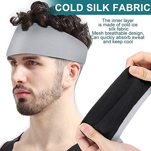 HHOOMY Bandas para la Cabeza para Hombres y Mujeres 3 Paquetes - Banda para el Sudor y Deportes Diadema Humedad Wicking Workout Bandas para Correr, Entrenamiento Cruzado, Yoga, etc. HHOOMY Bandas para la Cabeza para Hombres y Mujeres 3 Paquetes - Banda para el Sudor y Deportes Diadema Humedad Wicking Workout Bandas para Correr, Entrenamiento Cruzado, Yoga, etc.