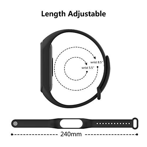 Hianjoo 16 Piezas Correa Compatible con Xiaomi Mi Band 4/ Mi Band 3, Pulsera Banda de Deportes Suave Ajustable Silicona Reemplazo Bracelet Compatible con Xiaomi Mi Smart Band 4 Hianjoo 16 Piezas Correa Compatible con Xiaomi Mi Band 4/ Mi Band 3, Pulsera Banda de Deportes Suave Ajustable Silicona Reemplazo Bracelet Compatible con Xiaomi Mi Smart Band 4
