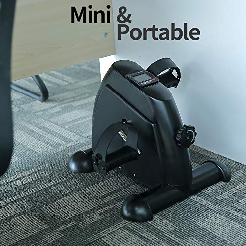 himaly Mini Bicicleta Estática con Pantalla LCD para Entrenamiento de Brazos y Piernas Minibicicleta Ajustable para Hacer, Pedales estaticos himaly Mini Bicicleta Estática con Pantalla LCD para Entrenamiento de Brazos y Piernas Minibicicleta Ajustable para Hacer, Pedales estaticos