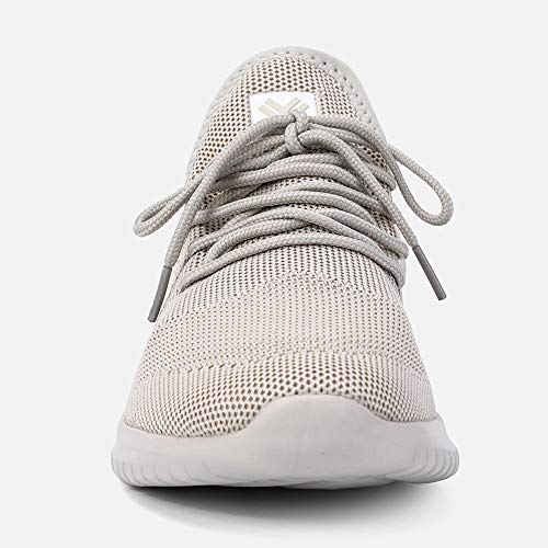 HKR Zapatillas de deporte para mujer, transpirables, ligeras, para el tiempo libre, para correr, ir en la calle, para actividades al aire libre, correr, gimnasio, fitness, color Marfil, talla 36 EU HKR Zapatillas de deporte para mujer, transpirables, ligeras, para el tiempo libre, para correr, ir en la calle, para actividades al aire libre, correr, gimnasio, fitness, color Marfil, talla 36 EU