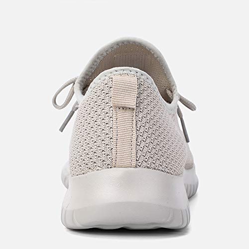 HKR Zapatillas de deporte para mujer, transpirables, ligeras, para el tiempo libre, para correr, ir en la calle, para actividades al aire libre, correr, gimnasio, fitness, color Marfil, talla 36 EU HKR Zapatillas de deporte para mujer, transpirables, ligeras, para el tiempo libre, para correr, ir en la calle, para actividades al aire libre, correr, gimnasio, fitness, color Marfil, talla 36 EU