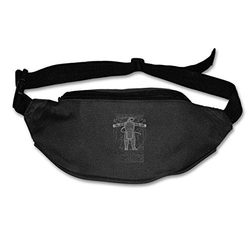 HKUTKUFGU Fanny Pack para mujeres y hombres Vit-ruvian Alfred Full Metal Alchemist Anime Manga Japan riñonera bolsa de viaje bolsillo cartera Bum Bag para correr, ciclismo, senderismo, entrenamiento