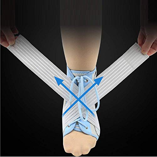 HLDUYIN Tobilleras, Lesiones Atléticas, Recuperación, Esguinces Y Más-Tobilleras Soporte De Encaje con Correas Ajustables-Unisex (1 Paquete),L HLDUYIN Tobilleras, Lesiones Atléticas, Recuperación, Esguinces Y Más-Tobilleras Soporte De Encaje con Correas Ajustables-Unisex (1 Paquete),L