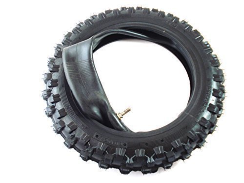 Hmparts Moto de Cross / Pit Bike / Mini Neumático de Cross - 2.50-10 - Cross Perfil - con Manguera Hmparts Moto de Cross / Pit Bike / Mini Neumático de Cross - 2.50-10 - Cross Perfil - con Manguera