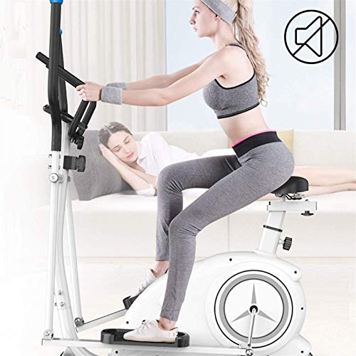 HNWTKJ Bicicleta Elíptica para Casa, Máquina para Adelgazar Fitness, Robusto & Pesado, para Entrenamiento de Fuerza en Casa o en el Gimnasio