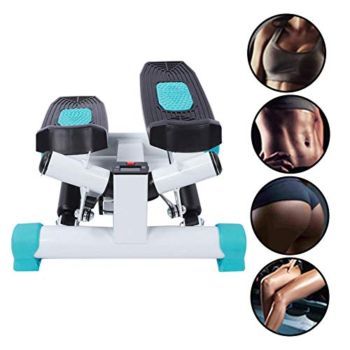 HNWTKJ Maquina de Subir Escaleras, Ejercicio Stepper, Mini Máquina Stepper Aeróbica, Ideal para el Entrenamiento de Los Músculos de Las Piernas, Las Caderas, Los Glúteos y la Parte Superior Del Cuerpo