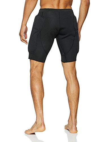 HO Soccer 0505533 Pantalón de Portero Corto, Hombre, Negro, M