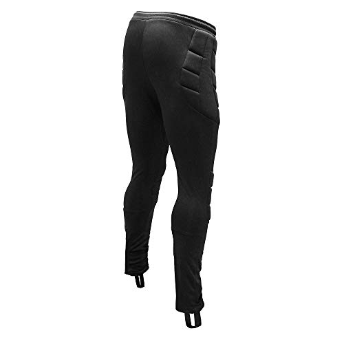 HO Soccer 0505554 Pantalones Largos de Portero, Unisex niños, Negro, 10