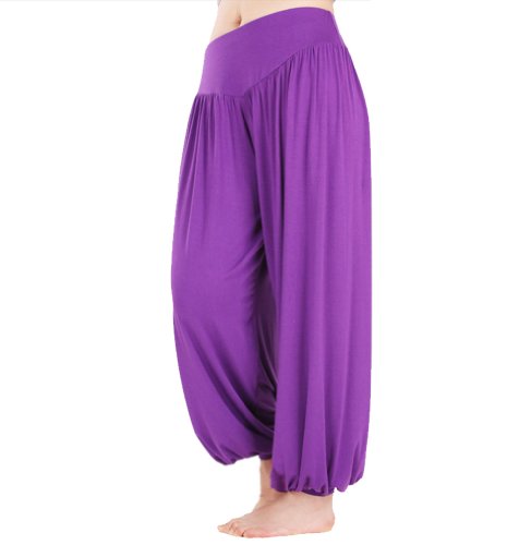 HOEREV Pijama YOGA de Super Soft pantalones de de las mujeres