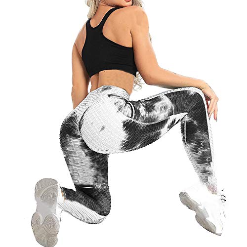 Holatee Mallas de Deporte de Mujer, Leggins Pantalon Deporte Yoga, Leggings Mujer Fitness Suaves Elásticos Cintura Alta para Rojoucir Vientre