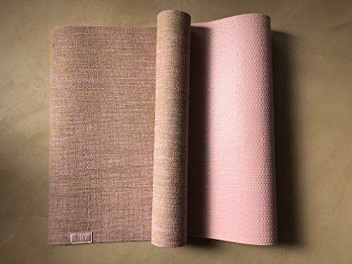 Holi | Esterilla de yoga | Rosa | Premium Orgánica | Yute | 5 MM | 183 cm x 61 cm | Antideslizante | Anti-Bacterias | Extra Larga | Estera de fitness | Estera de deporte | Pilates Mat Holi | Esterilla de yoga | Rosa | Premium Orgánica | Yute | 5 MM | 183 cm x 61 cm | Antideslizante | Anti-Bacterias | Extra Larga | Estera de fitness | Estera de deporte | Pilates Mat