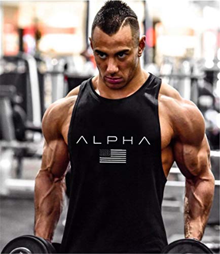 Hombre Camiseta de Tirantes Deportiva Bodybuilding Culturismo Fitness Deportiva Deporte Masculina para Entrenar Gym Hombre Camiseta de Tirantes Deportiva Bodybuilding Culturismo Fitness Deportiva Deporte Masculina para Entrenar Gym