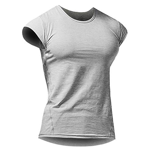 Hombres Atlético Playeras Camisetas Corto Manga Músculo Cortar para Culturismo Rutina de Ejercicio Formación Aptitud Tops Cuello Algodón Hombres Atlético Playeras Camisetas Corto Manga Músculo Cortar para Culturismo Rutina de Ejercicio Formación Aptitud Tops Cuello Algodón