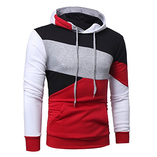 Hombres Sudadera con Capucha Casual Tops Deporte Blusa Manga Larga De Patchwork Blanca Beisbol Divertidas Camuflaje Calavera Camisas Otoño riou Hombres Sudadera con Capucha Casual Tops Deporte Blusa Manga Larga De Patchwork Blanca Beisbol Divertidas Camuflaje Calavera Camisas Otoño riou