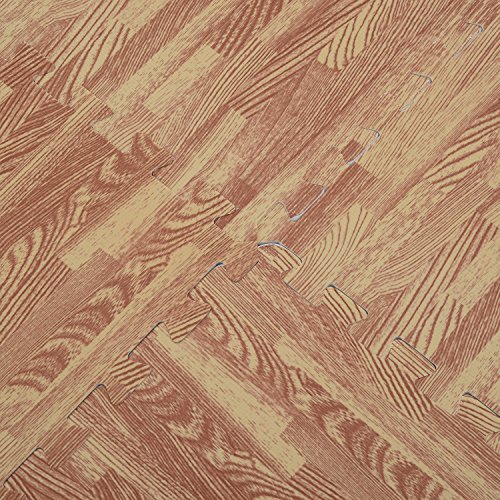 HOMCOM Alfombra Puzzle 16 Piezas de Juegos Sauve Alfombrilla Puzzle Protectora de Suelo Goma Espuma EVA para Gimnasio 60x60x1 cm Marrón HOMCOM Alfombra Puzzle 16 Piezas de Juegos Sauve Alfombrilla Puzzle Protectora de Suelo Goma Espuma EVA para Gimnasio 60x60x1 cm Marrón