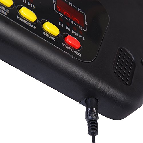 HOMCOM Diana Electronica con 6 Dardos Juego Digital con Sonido En Bar Gimnasio para hasta 27 Juego con 243 Variantes 44x51.5x3.2 HOMCOM Diana Electronica con 6 Dardos Juego Digital con Sonido En Bar Gimnasio para hasta 27 Juego con 243 Variantes 44x51.5x3.2