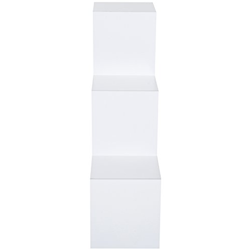 HOMCOM Estantería en Forma de Escalera Armario de Almacenamiento 6 Cubos Estantería de Pie Estante de Exposición 91.5x29.5x91.5cm Madera HOMCOM Estantería en Forma de Escalera Armario de Almacenamiento 6 Cubos Estantería de Pie Estante de Exposición 91.5x29.5x91.5cm Madera
