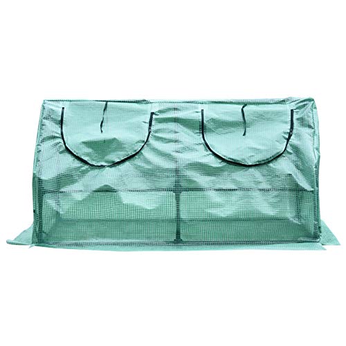 HOMCOM Outsunny Invernadero caseta de Tubo Acero y plastico Jardin terraza Cultivo de Plantas HOMCOM Outsunny Invernadero caseta de Tubo Acero y plastico Jardin terraza Cultivo de Plantas