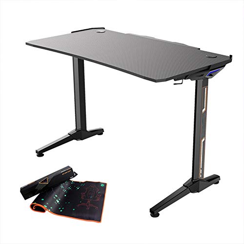 Home gyms 120 * 64cm de Juego Mesa de Ordenador Mesa de Juego de Ordenador de Mesa Mesa de Juego de Mesa ergonómico PC en Forma de Z con Gran cojín de ratón (Color : Black) Home gyms 120 * 64cm de Juego Mesa de Ordenador Mesa de Juego de Ordenador de Mesa Mesa de Juego de Mesa ergonómico PC en Forma de Z con Gran cojín de ratón (Color : Black)