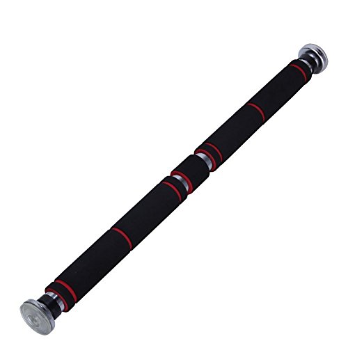 Home-Neat Barra de dominadas para Pared, Negro Opaco, Carga maxima-300kg Home-Neat Barra de dominadas para Pared, Negro Opaco, Carga maxima-300kg