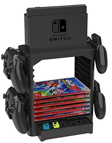 Homebase para Nintendo Switch Bases incl. Cajón, Espacio para el Mando y Juegos Homebase para Nintendo Switch Bases incl. Cajón, Espacio para el Mando y Juegos