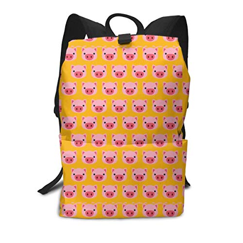 Homebe Mochila Unisex, Mochilas y Bolsas,Lovely Pig Face Printed Primary Junior High School Bag Bookbag