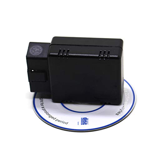 Homeriy Lector de Código de Automóvil con Escáner Obd2 para Automóvil con Controlador de Cd Funciona con Vehículos Compatibles con Obd-Ii