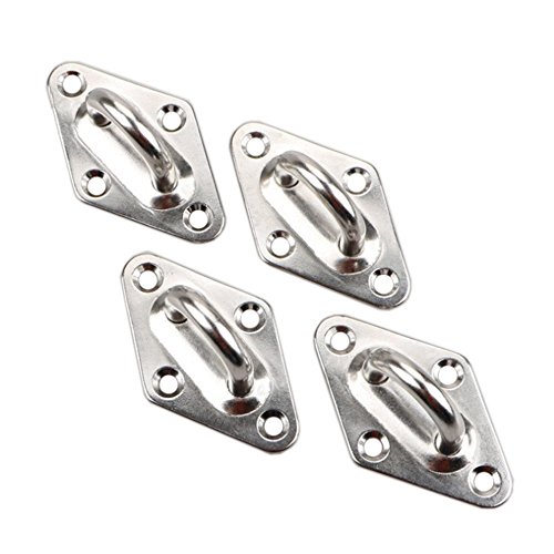 HONGCI Kit de Fijación para Toldo Vela de Sombra Triángulo y Cuadrado, Rectangular para Exteriores, Jardín - 304 Acero Inoxidable Kit de Montaje para Toldo HONGCI Kit de Fijación para Toldo Vela de Sombra Triángulo y Cuadrado, Rectangular para Exteriores, Jardín - 304 Acero Inoxidable Kit de Montaje para Toldo