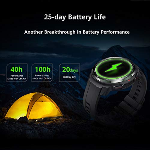 HONOR Watch GS Pro Smartwatch Relojes Inteligente Mujer Hombre,25Días de Duración de la Batería, Monitoreo de SpO2 y Frecuencia Cardíaca, Notificación de Mensaje de Llamada Bluetooth GPS 5ATM,Negro HONOR Watch GS Pro Smartwatch Relojes Inteligente Mujer Hombre,25Días de Duración de la Batería, Monitoreo de SpO2 y Frecuencia Cardíaca, Notificación de Mensaje de Llamada Bluetooth GPS 5ATM,Negro