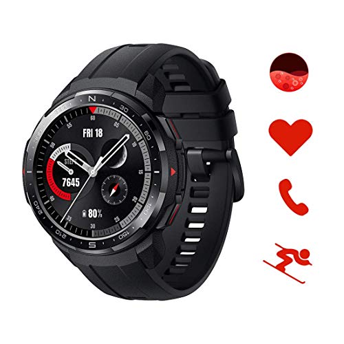 HONOR Watch GS Pro Smartwatch Relojes Inteligente Mujer Hombre,25Días de Duración de la Batería, Monitoreo de SpO2 y Frecuencia Cardíaca, Notificación de Mensaje de Llamada Bluetooth GPS 5ATM,Negro HONOR Watch GS Pro Smartwatch Relojes Inteligente Mujer Hombre,25Días de Duración de la Batería, Monitoreo de SpO2 y Frecuencia Cardíaca, Notificación de Mensaje de Llamada Bluetooth GPS 5ATM,Negro