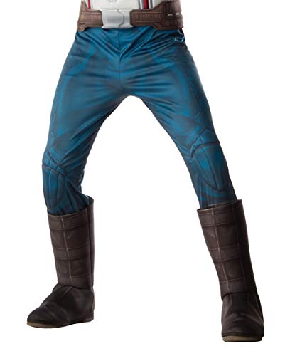Horror-Shop traje muscular capitán América 3D XL