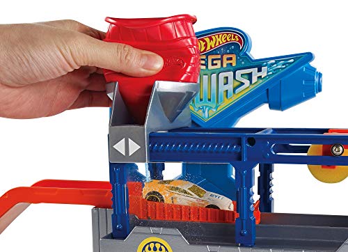 Hot Wheels - Pista de coches Supertúnel de lavado - (Mattel FTB66) Hot Wheels - Pista de coches Supertúnel de lavado - (Mattel FTB66)
