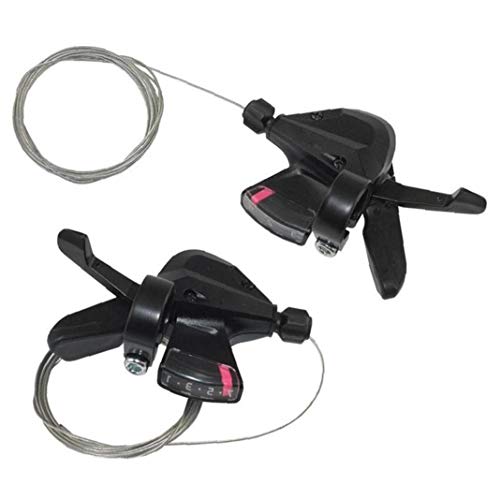 Hotaden Moto variador de Velocidad 3x8 Velocidad de Bicicletas Desviador Izquierda Speed ??Gear/Derecha Shifter aleación de Aluminio Pulgar Shifter MTB Accesorios 1Pair Balck Hotaden Moto variador de Velocidad 3x8 Velocidad de Bicicletas Desviador Izquierda Speed ??Gear/Derecha Shifter aleación de Aluminio Pulgar Shifter MTB Accesorios 1Pair Balck