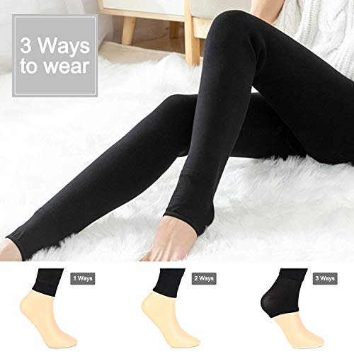 Hotelvs Térmico Leggings de Cintura Alta para Mujer, Elásticos Forrado de Terciopelo Grueso Calientes Bragas Calientes Gruesas Hotelvs Térmico Leggings de Cintura Alta para Mujer, Elásticos Forrado de Terciopelo Grueso Calientes Bragas Calientes Gruesas