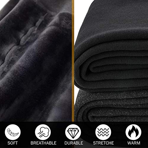 Hotelvs Térmico Leggings de Cintura Alta para Mujer, Elásticos Forrado de Terciopelo Grueso Calientes Bragas Calientes Gruesas Hotelvs Térmico Leggings de Cintura Alta para Mujer, Elásticos Forrado de Terciopelo Grueso Calientes Bragas Calientes Gruesas