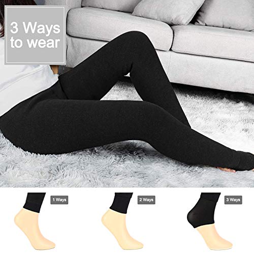 Hotelvs Térmico Leggings de Cintura Alta para Mujer, Elásticos Forrado de Terciopelo Grueso Calientes Bragas Calientes Gruesas Hotelvs Térmico Leggings de Cintura Alta para Mujer, Elásticos Forrado de Terciopelo Grueso Calientes Bragas Calientes Gruesas