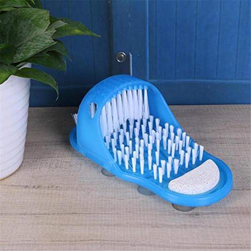 Househome - Pantuflas para cuarto de baño, pies, masajeros, sandalias, pies, cepillo de limpieza, cepillo de pelo