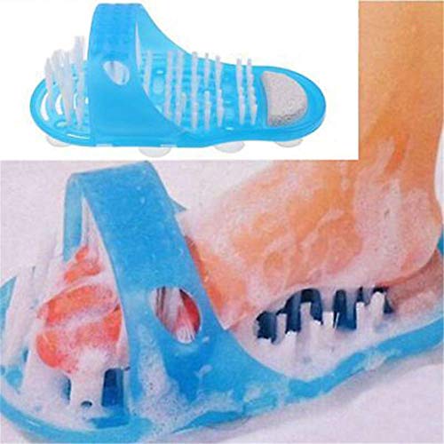 Househome - Pantuflas para cuarto de baño, pies, masajeros, sandalias, pies, cepillo de limpieza, cepillo de pelo Househome - Pantuflas para cuarto de baño, pies, masajeros, sandalias, pies, cepillo de limpieza, cepillo de pelo
