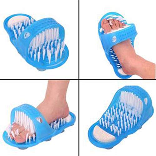 Househome - Pantuflas para cuarto de baño, pies, masajeros, sandalias, pies, cepillo de limpieza, cepillo de pelo Househome - Pantuflas para cuarto de baño, pies, masajeros, sandalias, pies, cepillo de limpieza, cepillo de pelo
